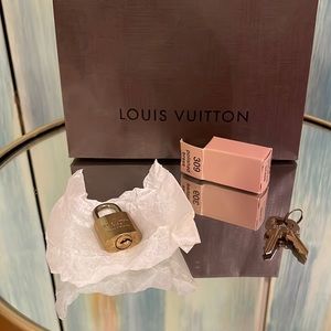 Louis Vuitton Lock # 309 Polished Brass  2006